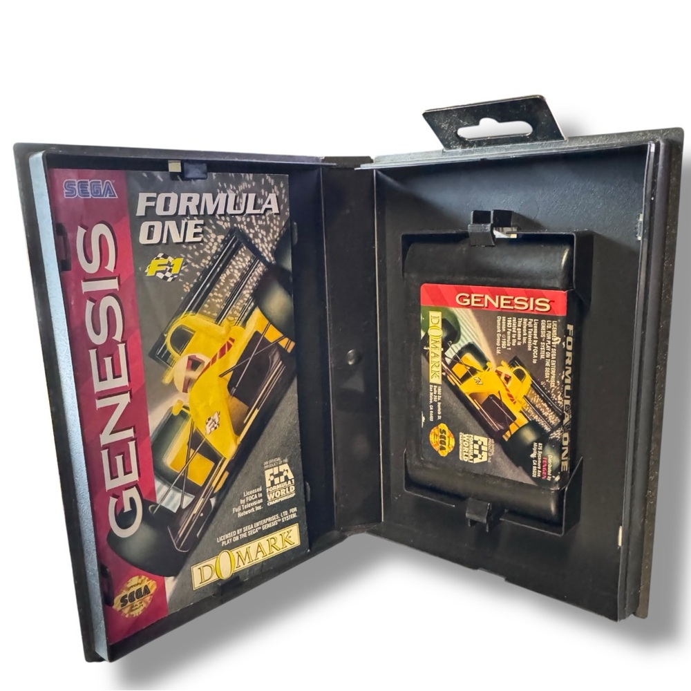 Formula One F1 Sega Genesis Game CIB Complete With Manual & Case Genuine OEM